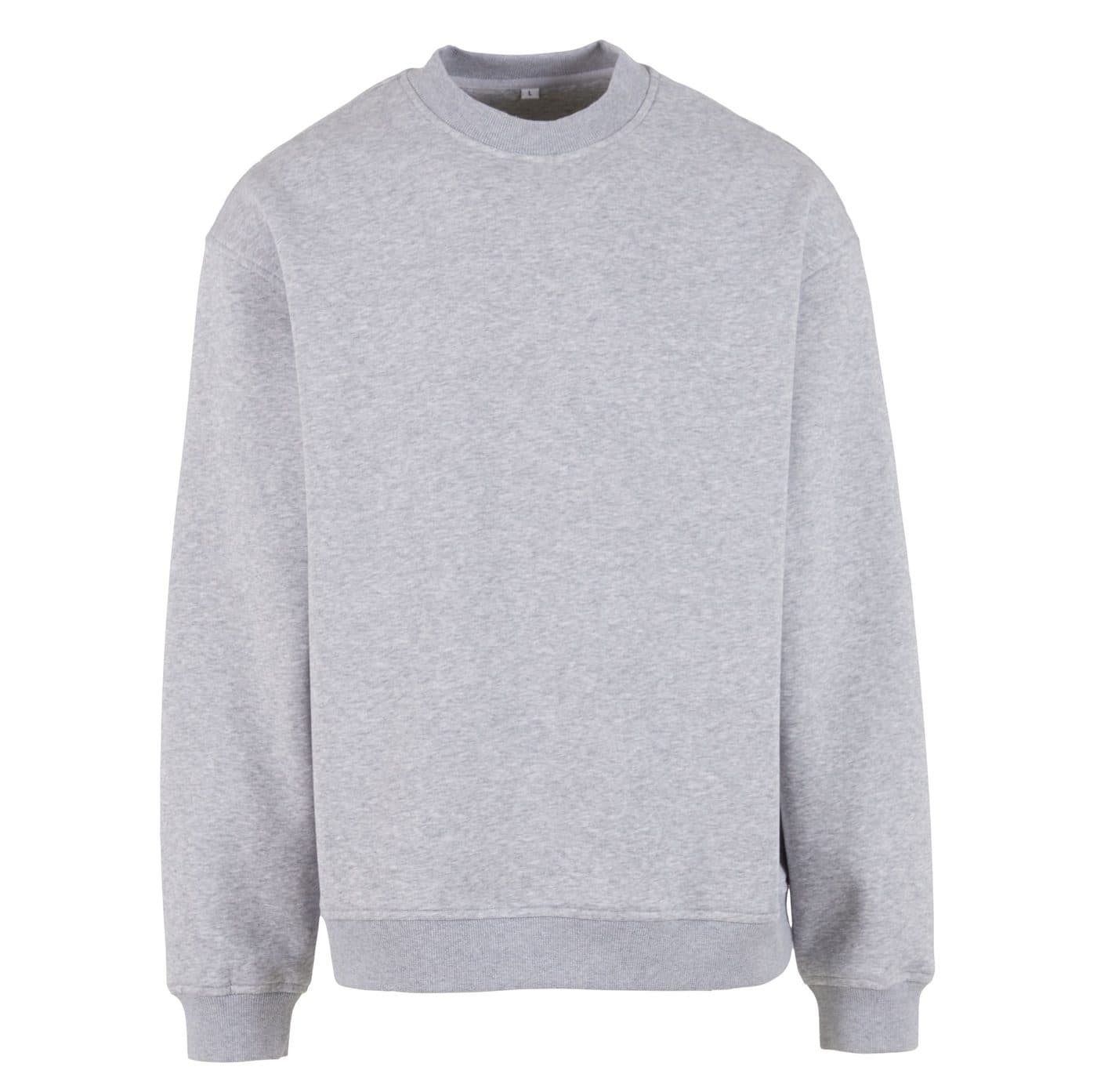 LOOSE FIT SWEATSHIRT coloris Gris chiné