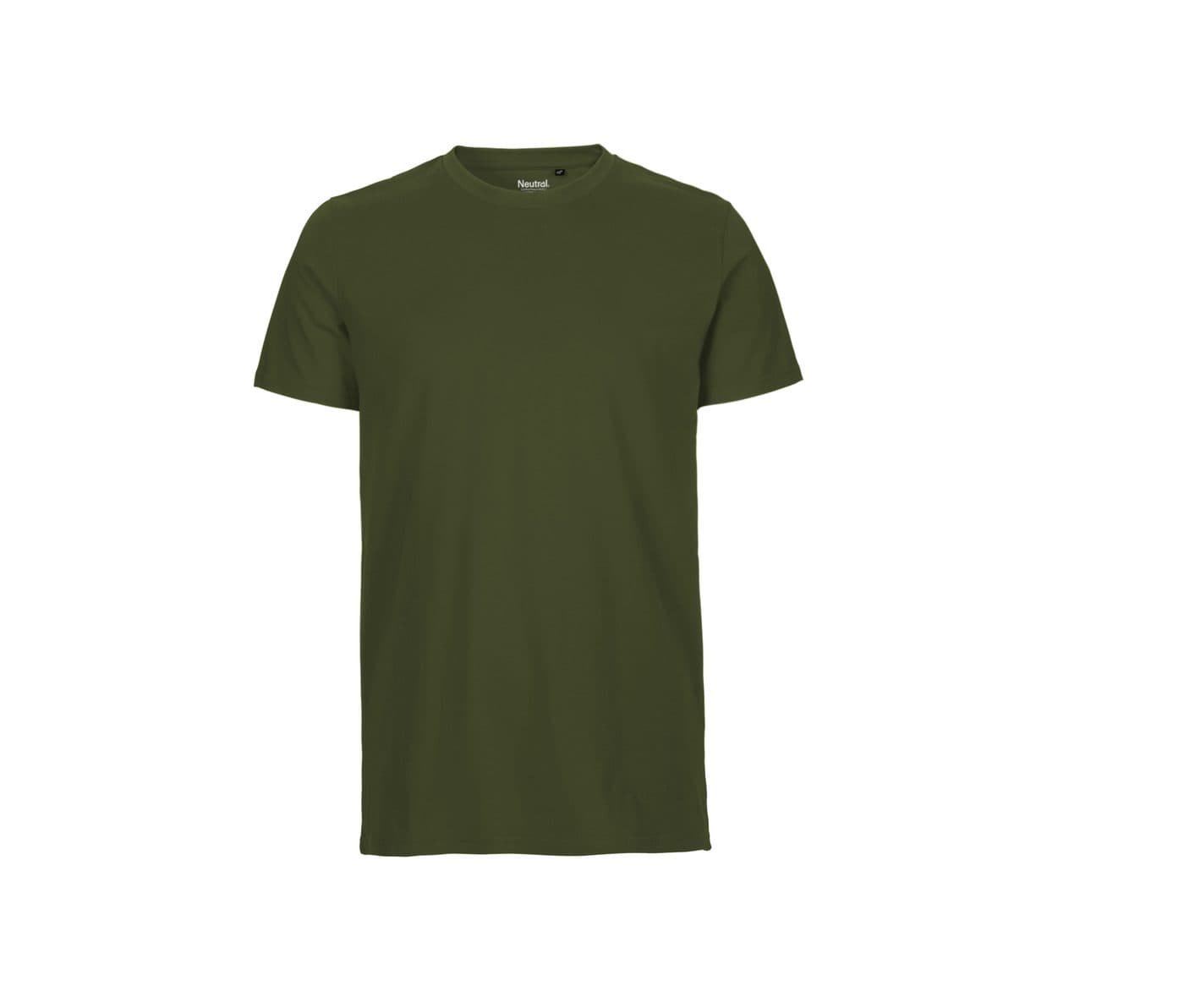 MENS FIT T-SHIRT coloris Vert militaire
