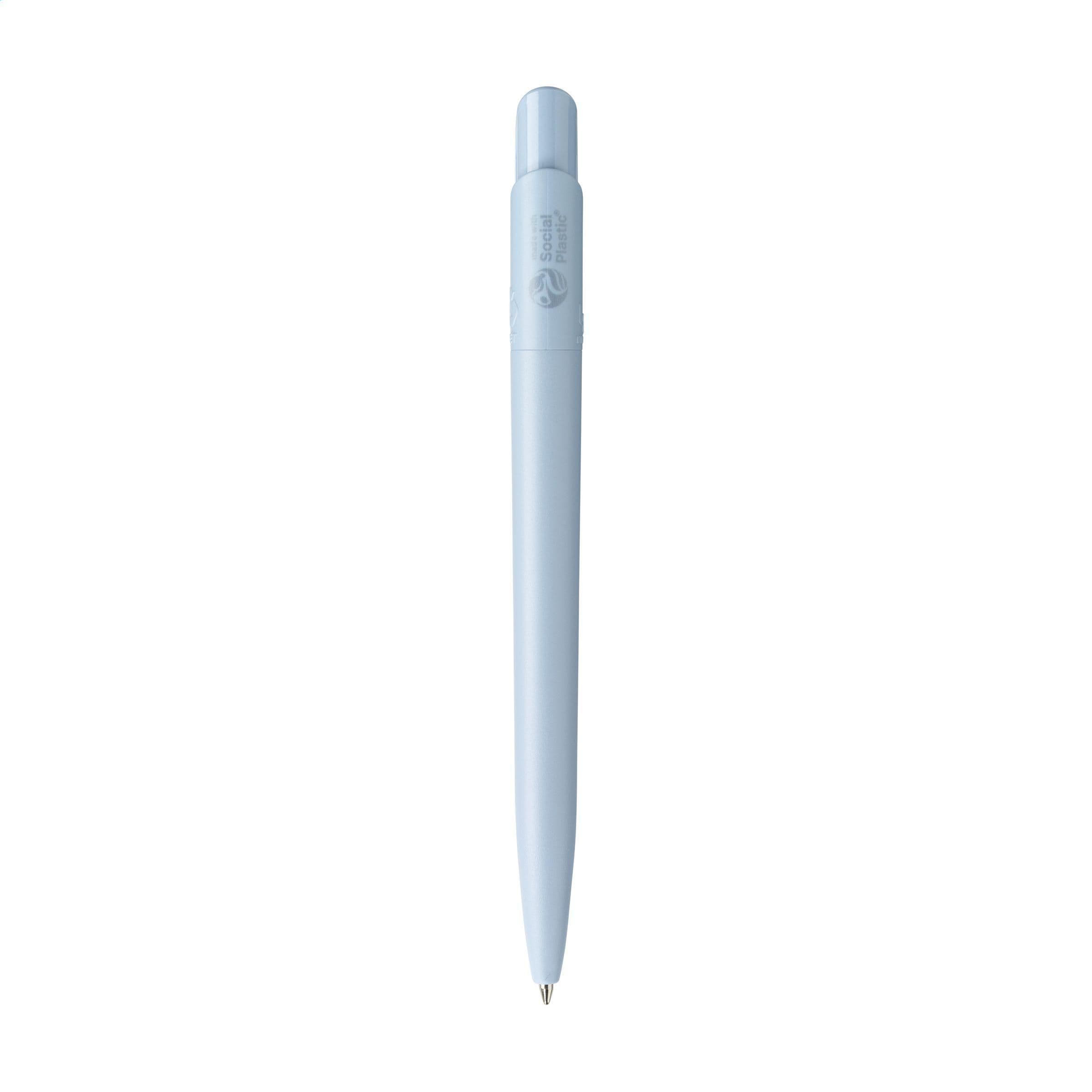 Stylo Linoro Wave Ocean recyclé en situation