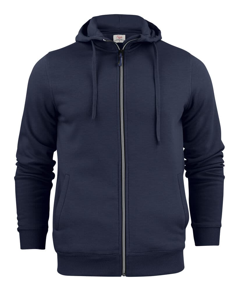 Sweat-shirt Fermeture Complète Hommes coloris Marine