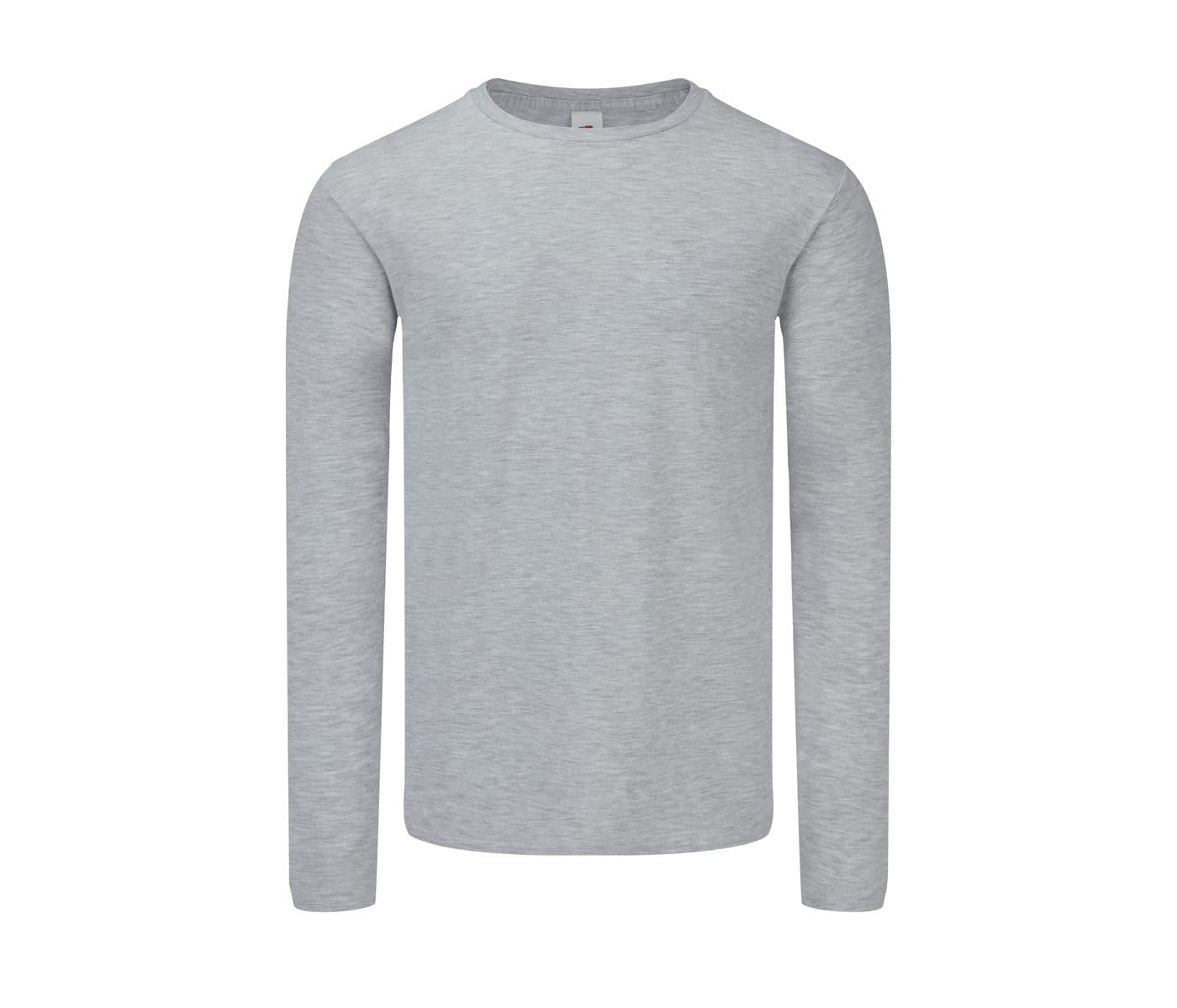 ICONIC T LONG SLEEVE coloris Gris chiné