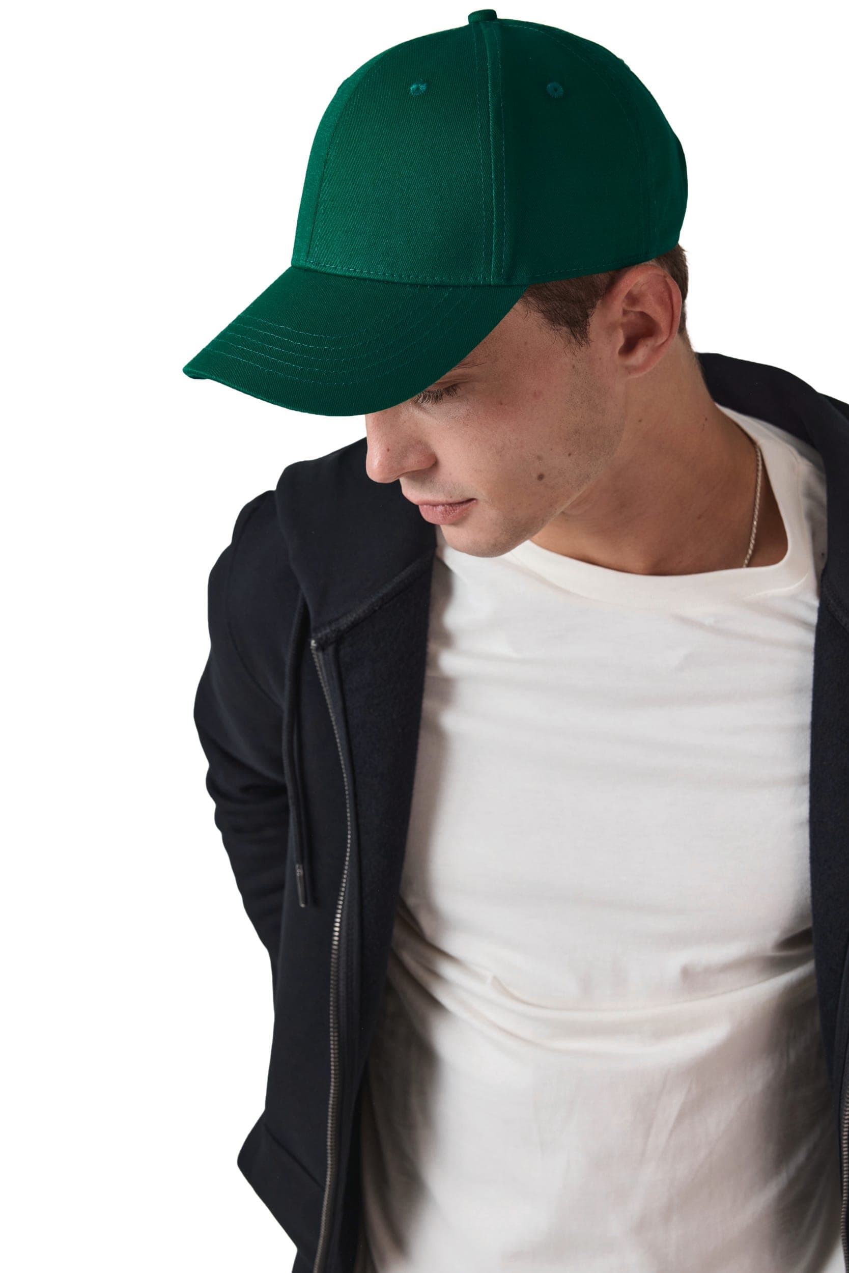 Casquette 6 panneaux - K-up Gold Label en situation