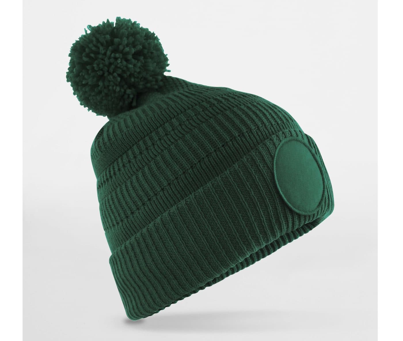 FAN PATCH BEANIE coloris Vert bouteille