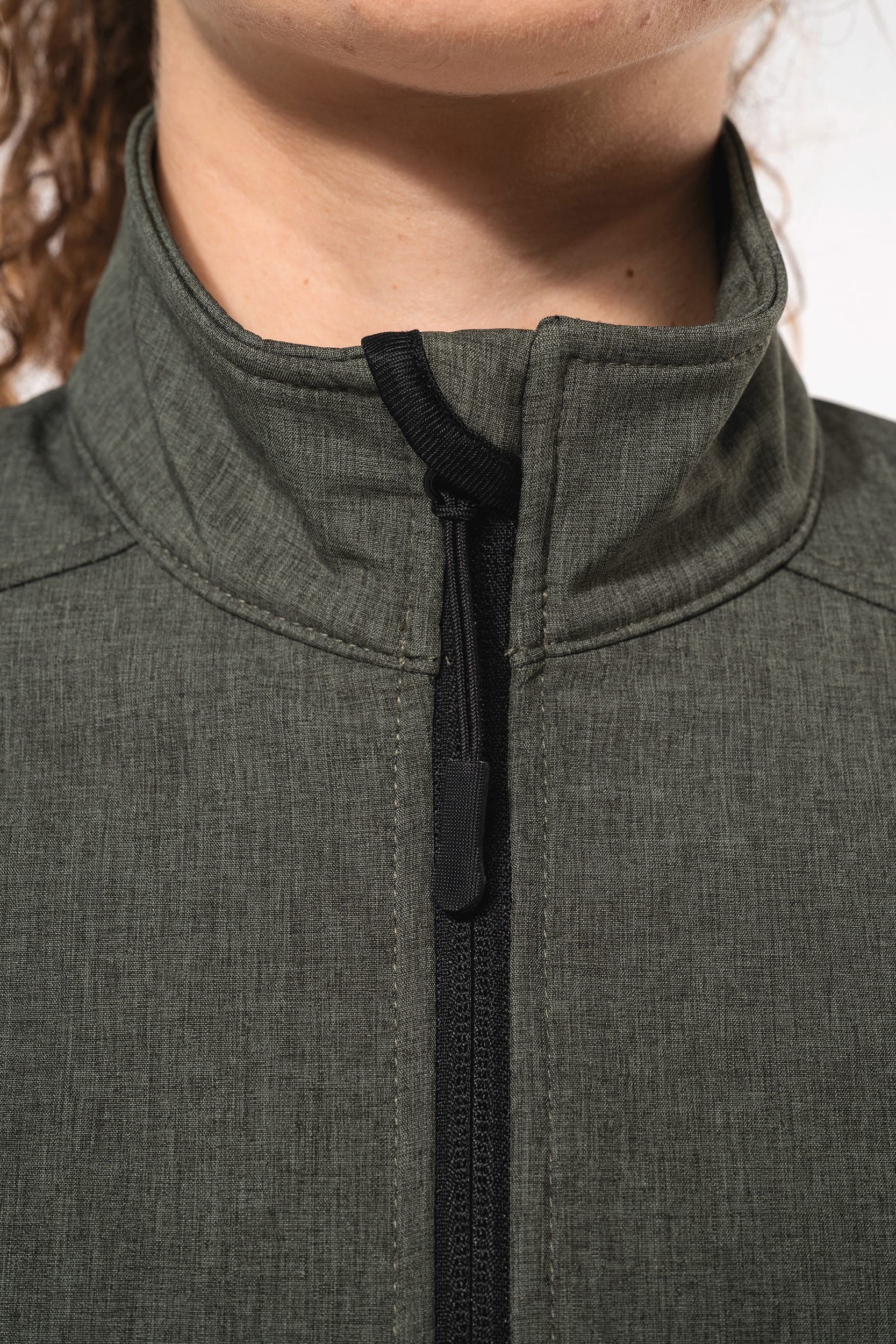 Veste softshell femme en situation