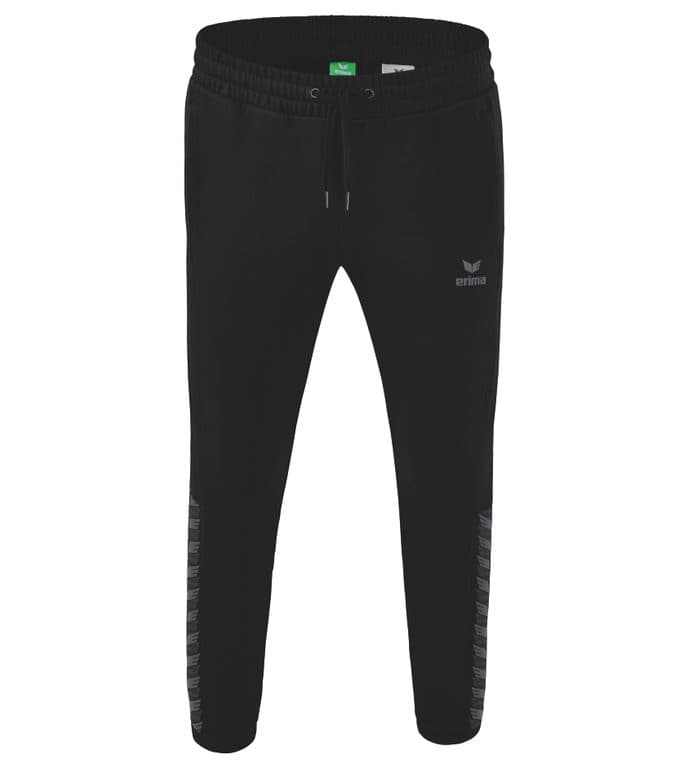 Pantalon sweat Essential Team coloris Noir / Gris ardoise