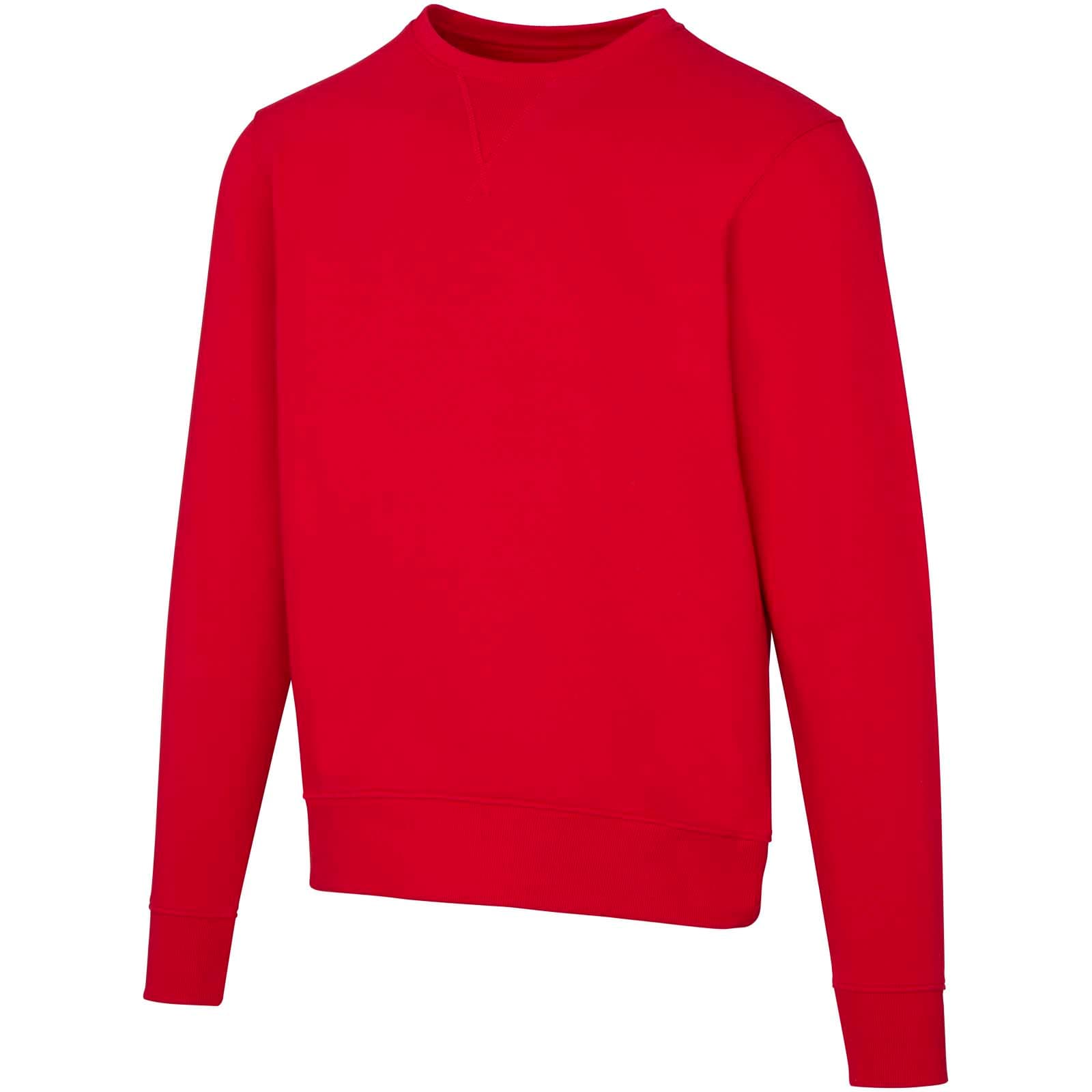 Sweat shirt ras du cou unisexe de 300 g/m² Arora coloris Rouge