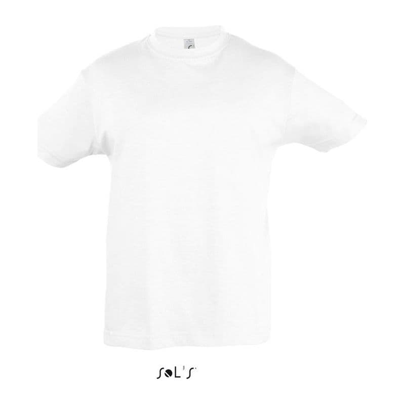SOL'S REGENT KIDS - ROUND NECK T-SHIRT coloris Blanc