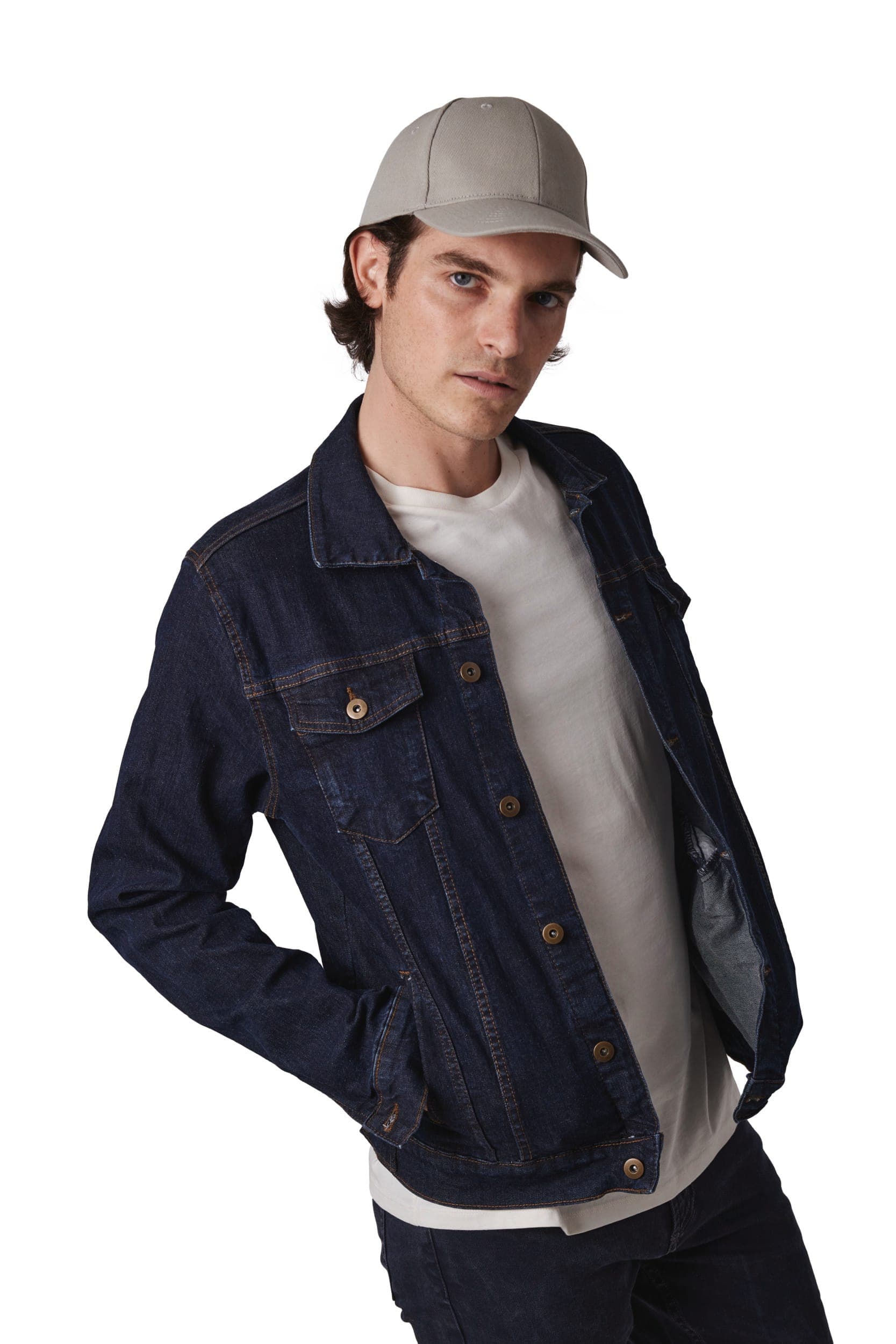 Casquette en coton et polyester recyclés K-loop tracking-  6 panneaux