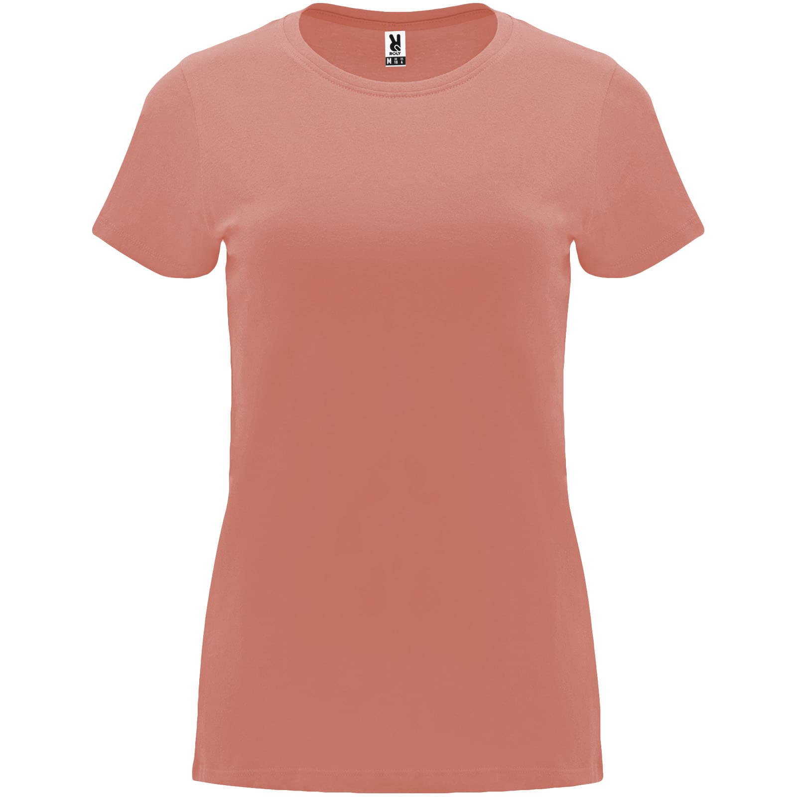 T-shirt de 170 g/m² Capri à manches courtes pour femme coloris Orange argile
