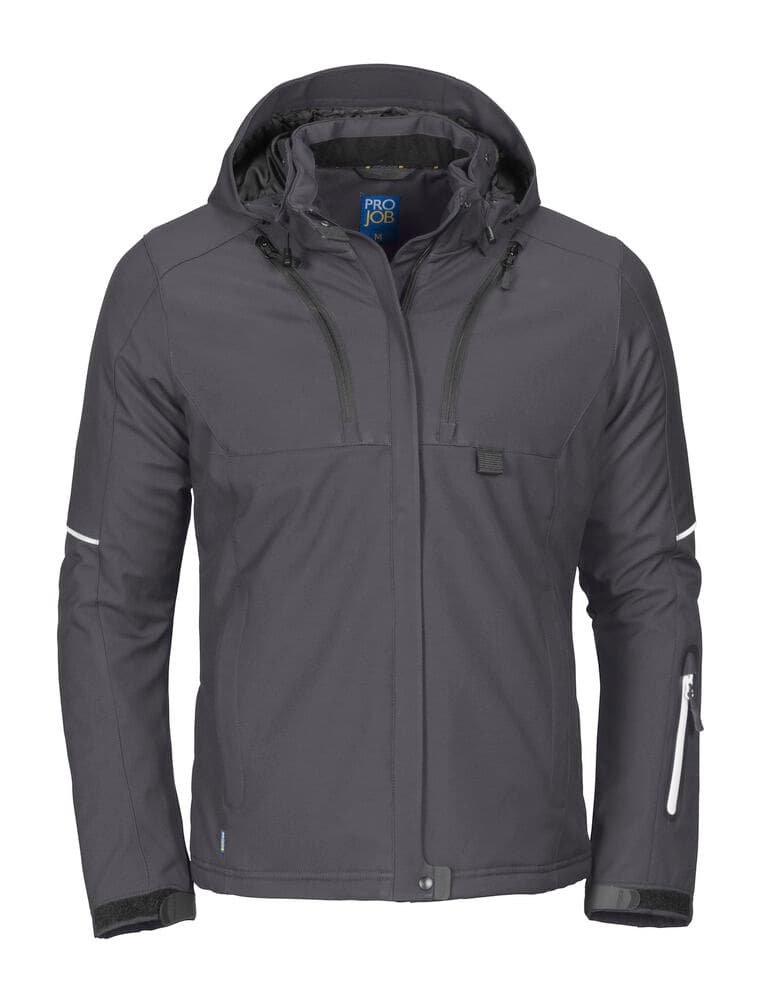 3412 VESTE SOFTSHELL FEMME coloris Gris