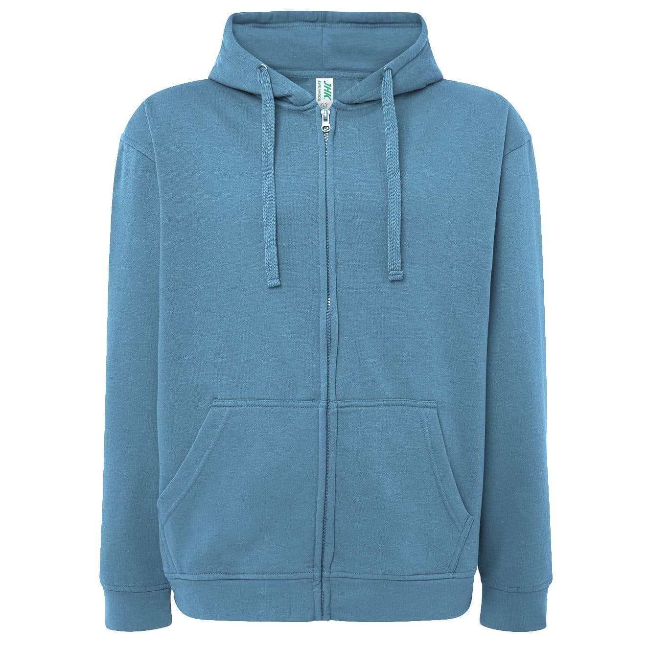 HOODED SWEATSHIRT UNISEX coloris Bleu pétrole