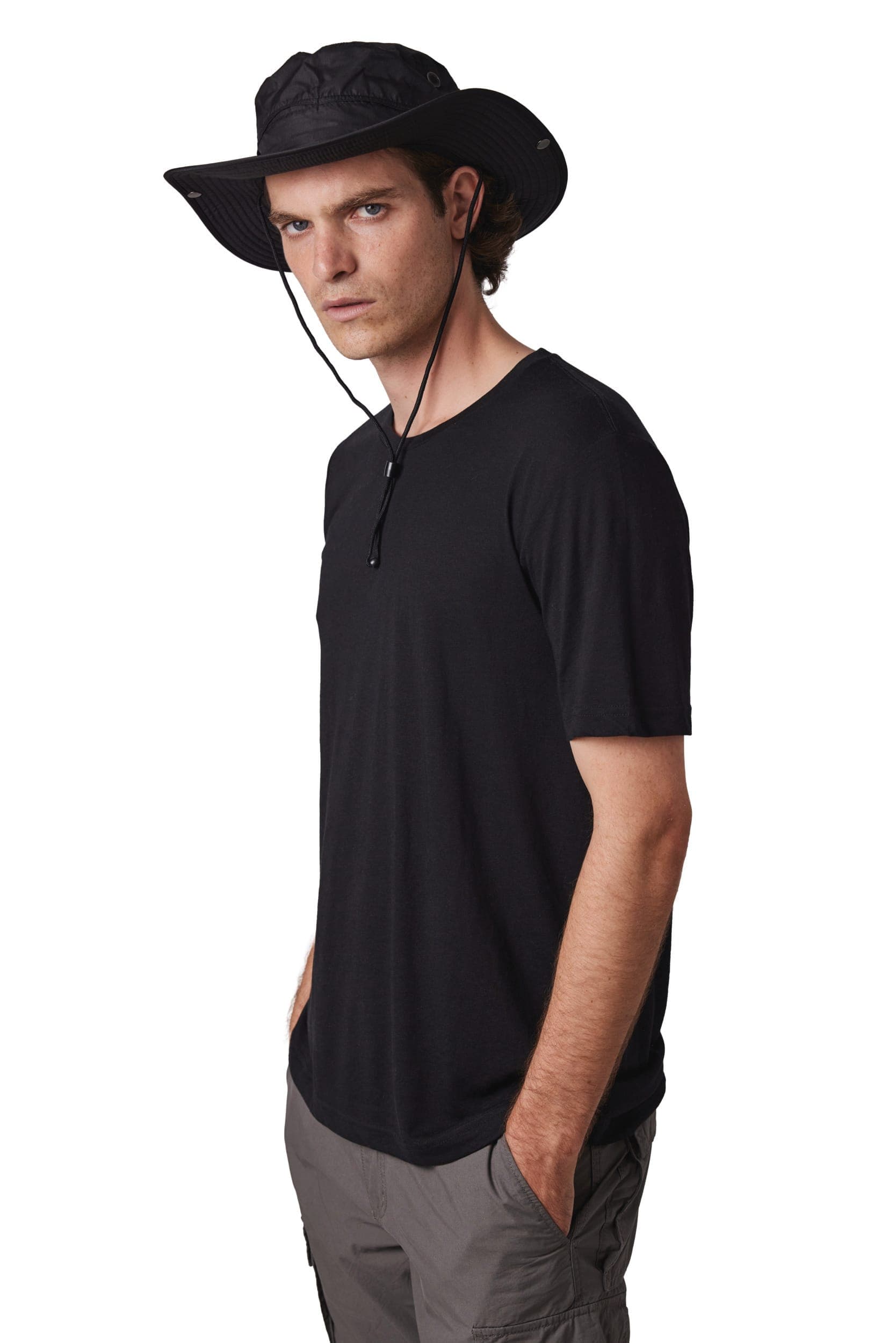 Chapeau outdoor en situation