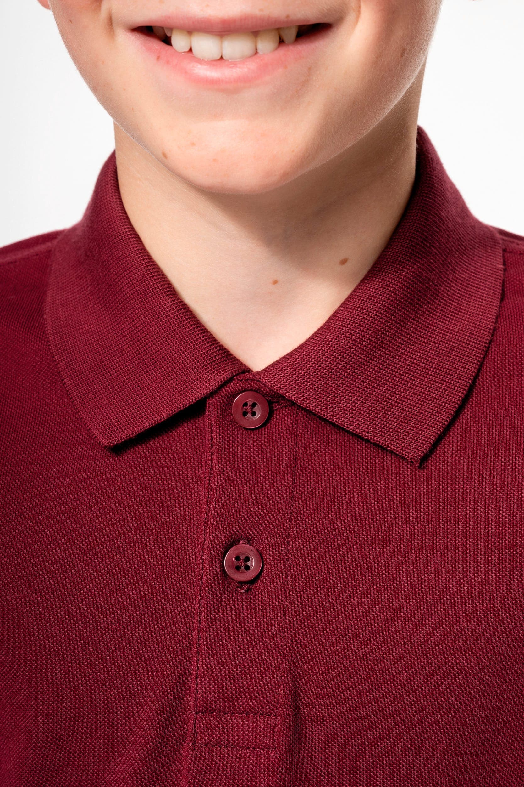 Polo piqué Bio180 enfant en situation