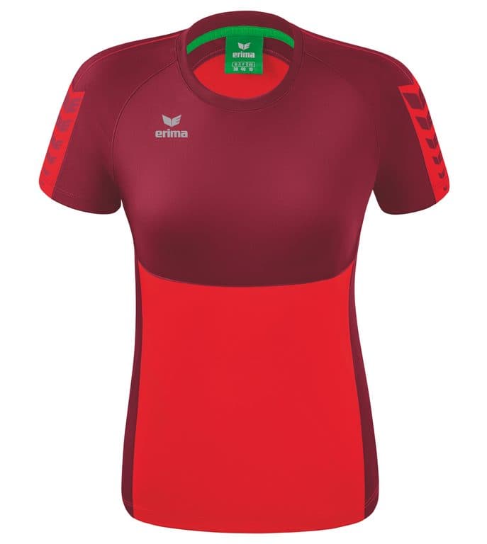 T-shirt Six Wings coloris Rouge / Bordeaux