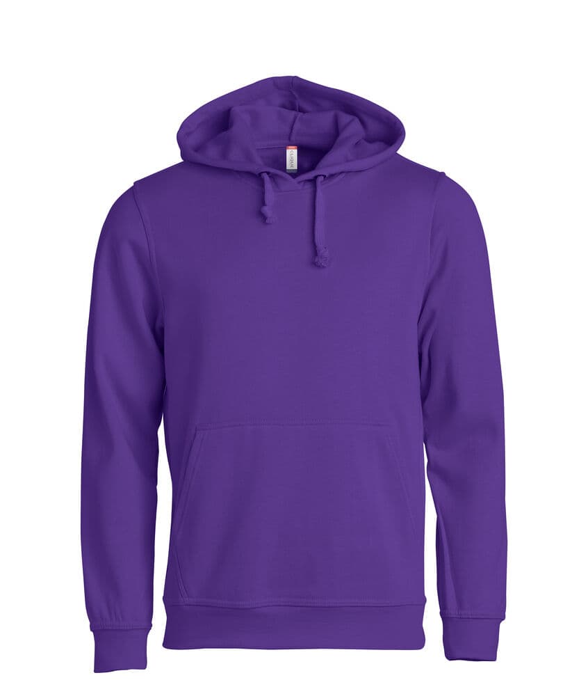 Clique Basic Hoody coloris Lilas vif