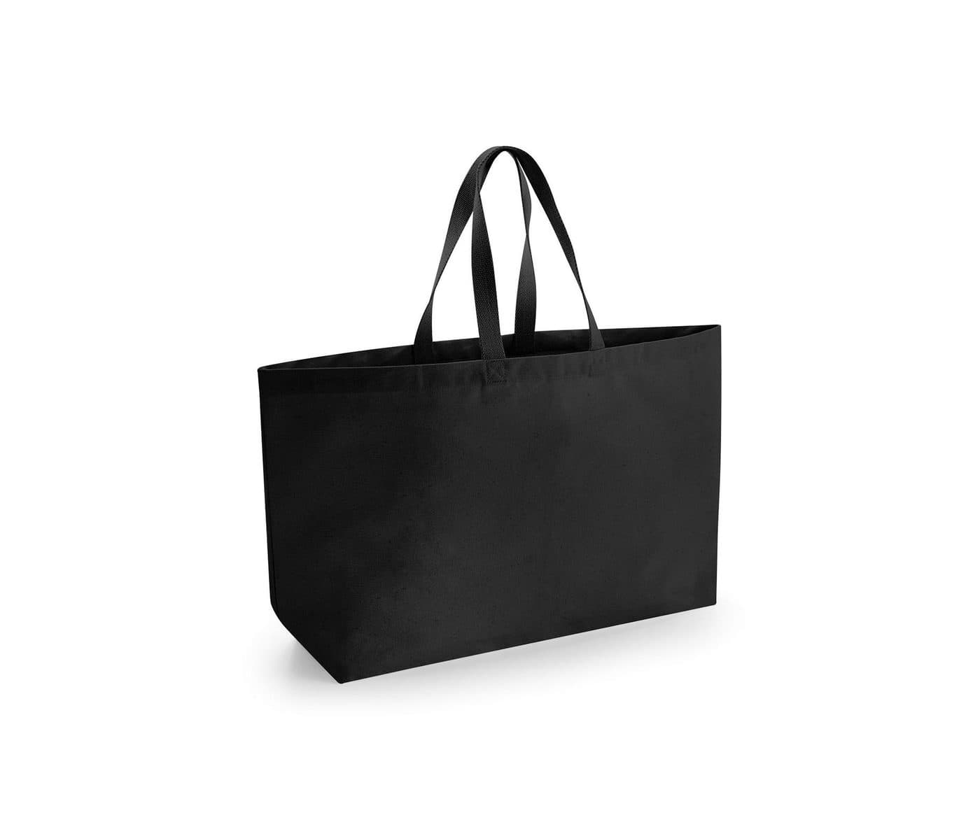 OVERSIZED CANVAS TOTE BAG coloris Noir
