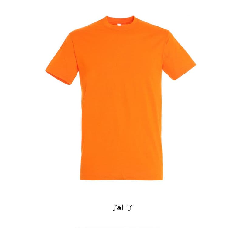 SOL'S REGENT UNISEX ROUND COLLAR T-SHIRT coloris Orange