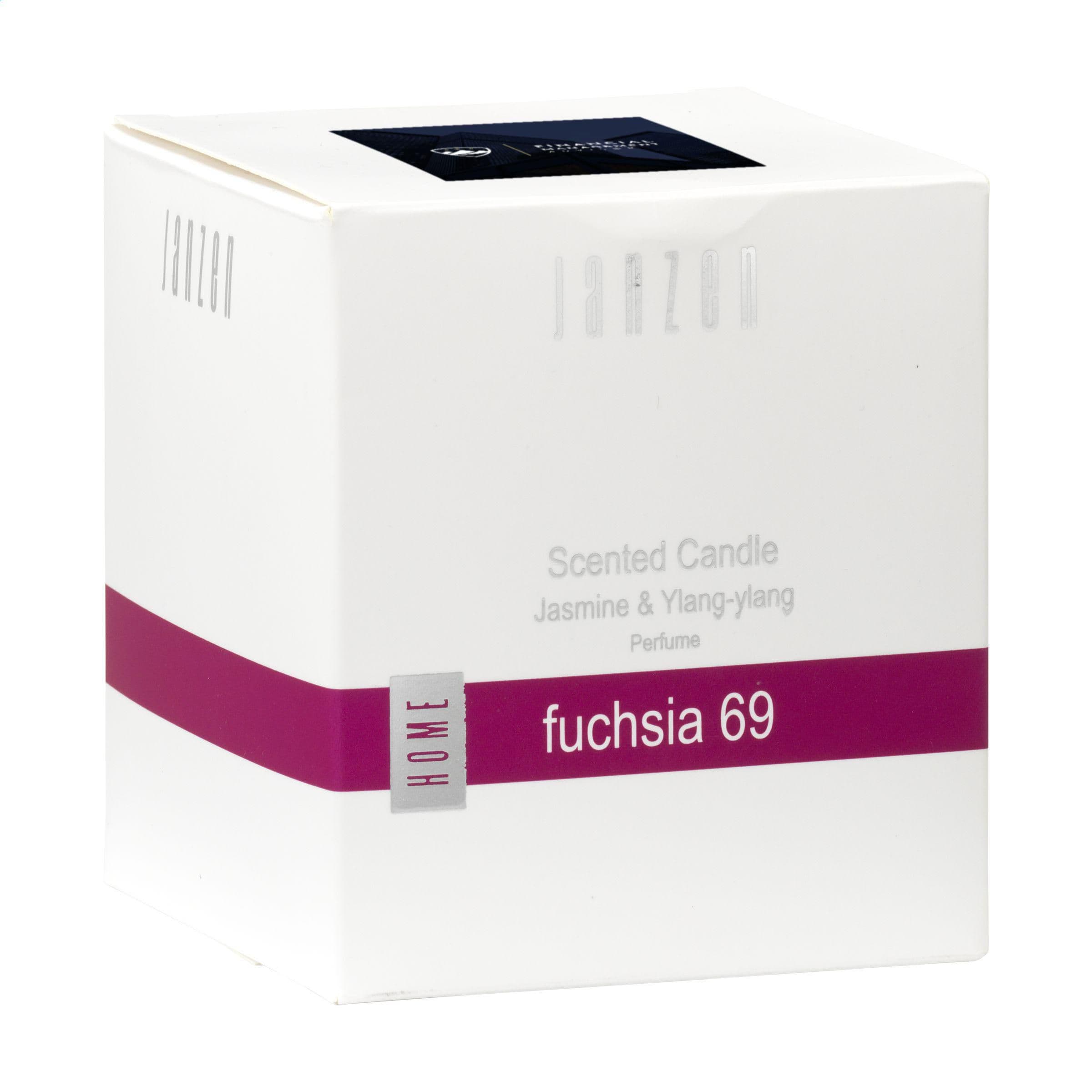 Bougie parfumée Janzen Fuchsia 69 en situation