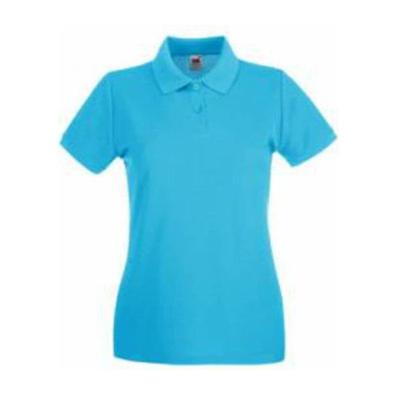 LADIES PREMIUM POLO coloris Azur