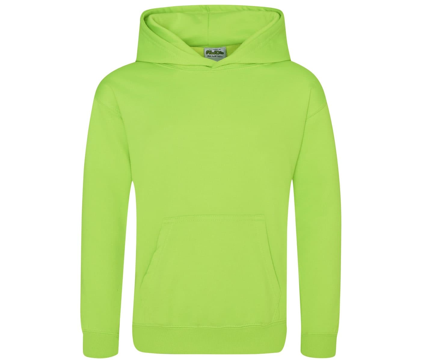 KIDS ELECTRIC HOODIE coloris Vert électrique