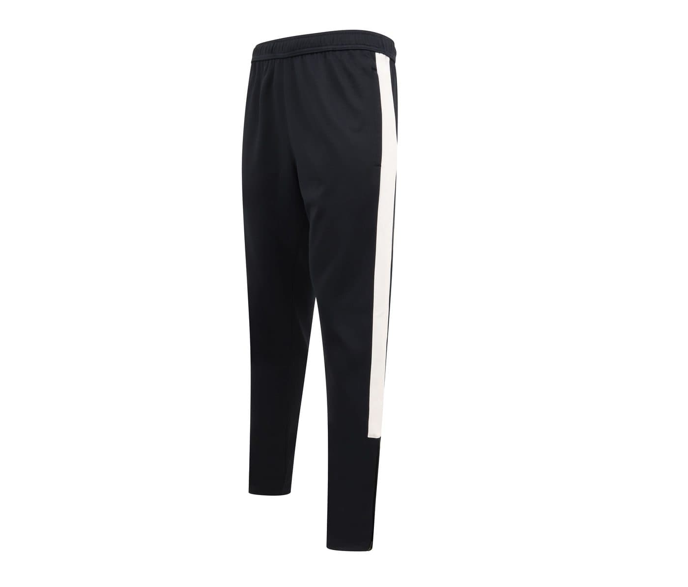 ADULT'S SLIM LEG KNITTED TRACKSUIT PANTS coloris Marine / Blanc