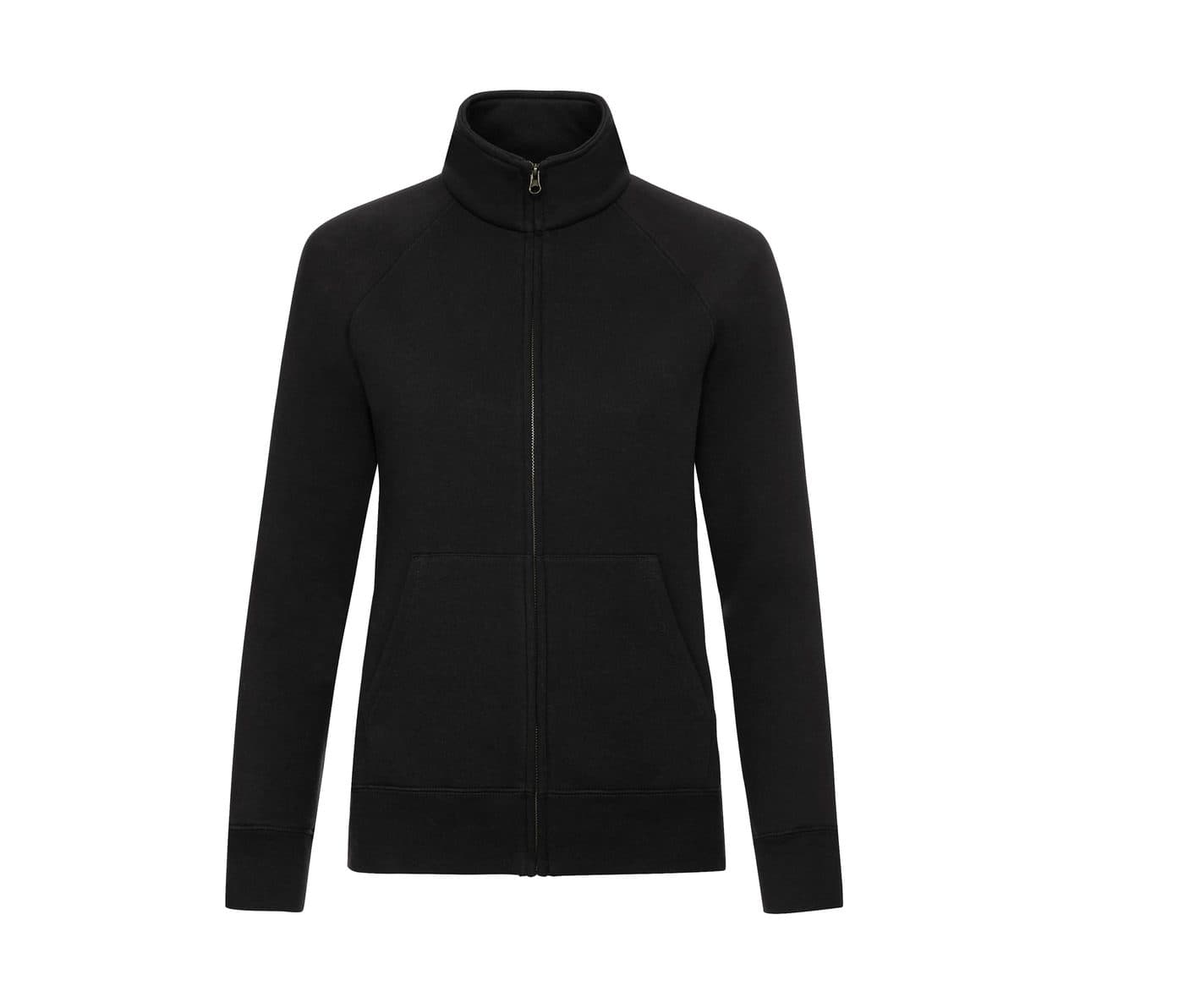 LADIES PREMIUM SWEAT JACKET coloris Noir