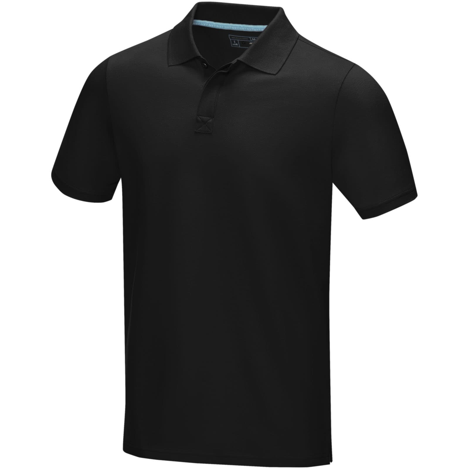 Polo Graphite bio manches courtes homme coloris Noir