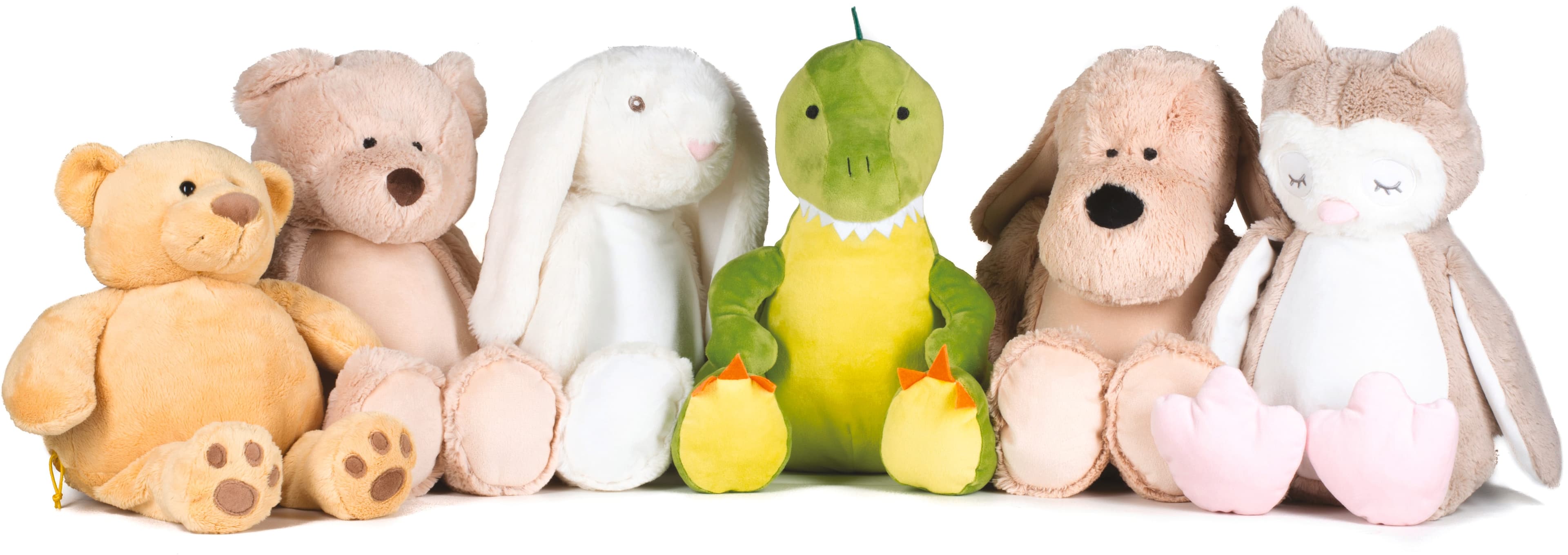 Peluche zippée Chouette en situation