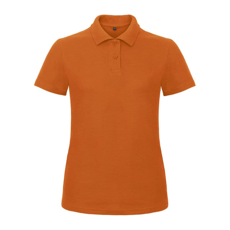 ID.001/ POLO SHIRT WOMEN coloris Orange