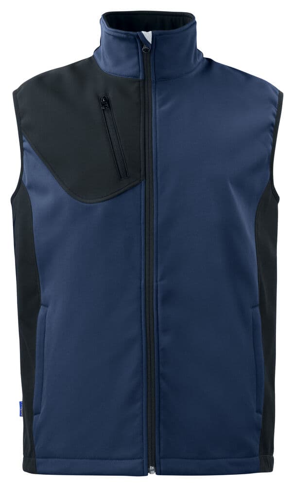 3702 GILET BODYWARMER SOFTSHELL coloris Marine