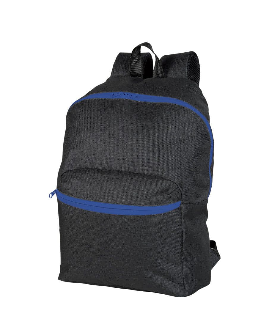 DAILY BACKPACK coloris Noir / Bleu roi