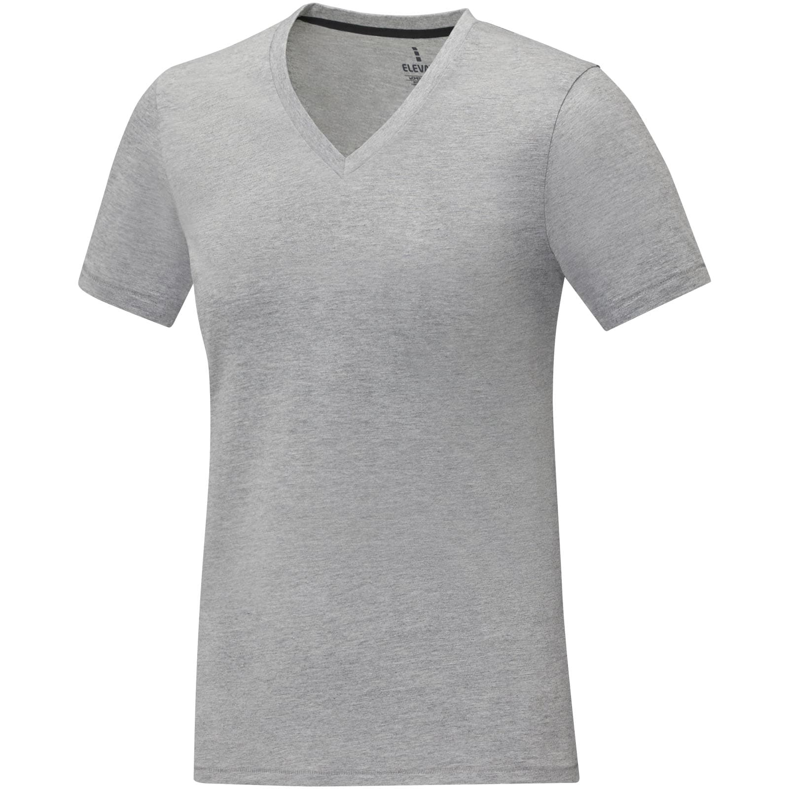 T-shirt Somoto manches courtes col V femme  coloris Gris
