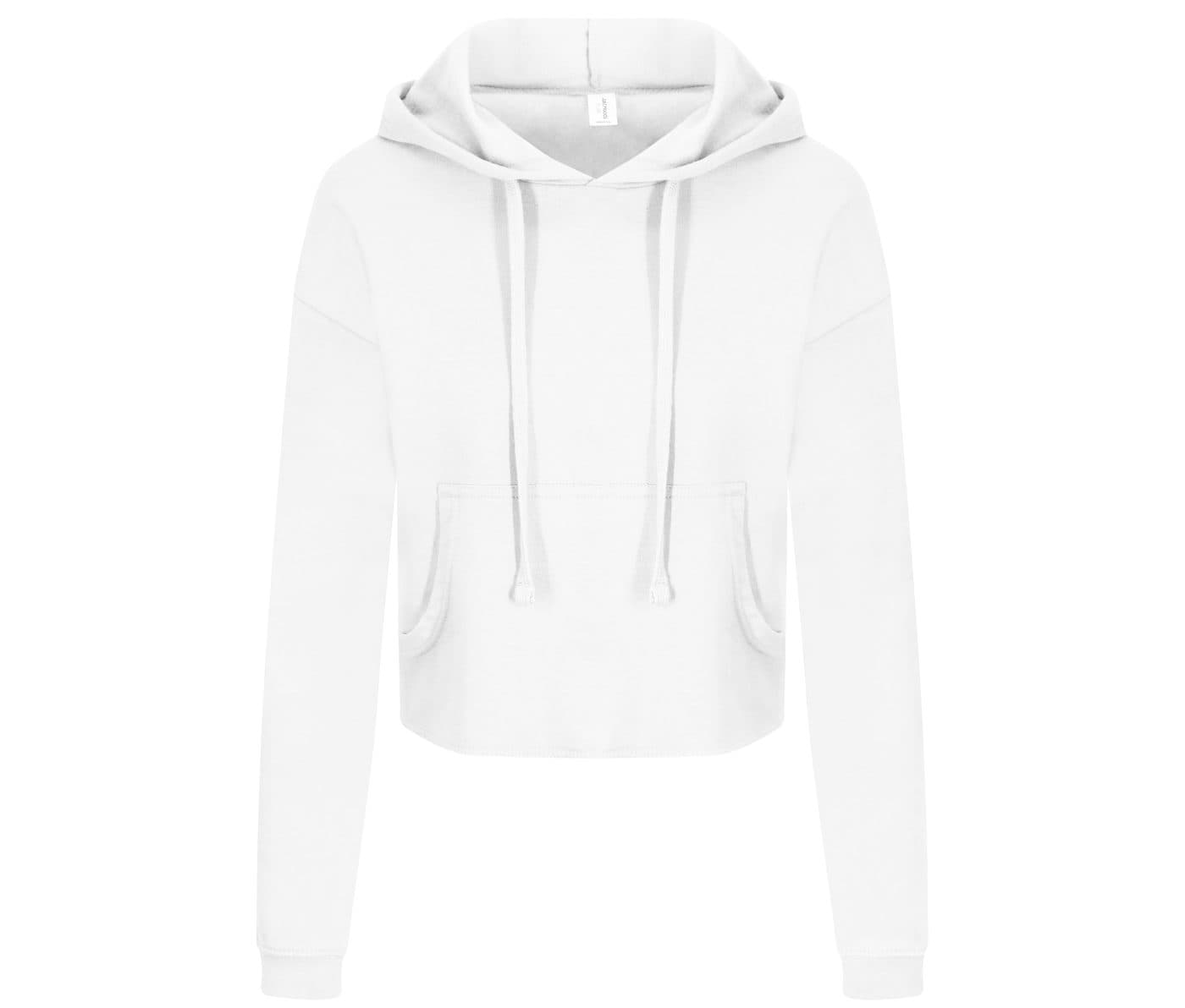 GIRLIE CROPPED HOODIE coloris Blanc arctique