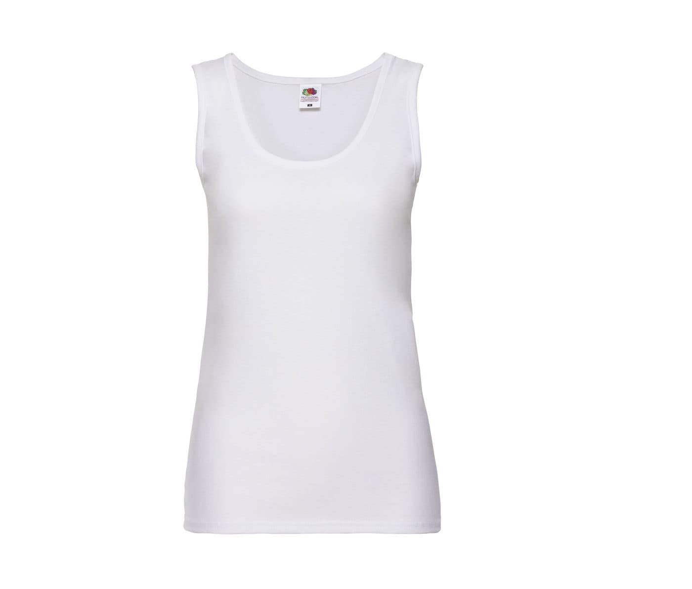 LADIES VALUEWEIGHT VEST coloris Blanc