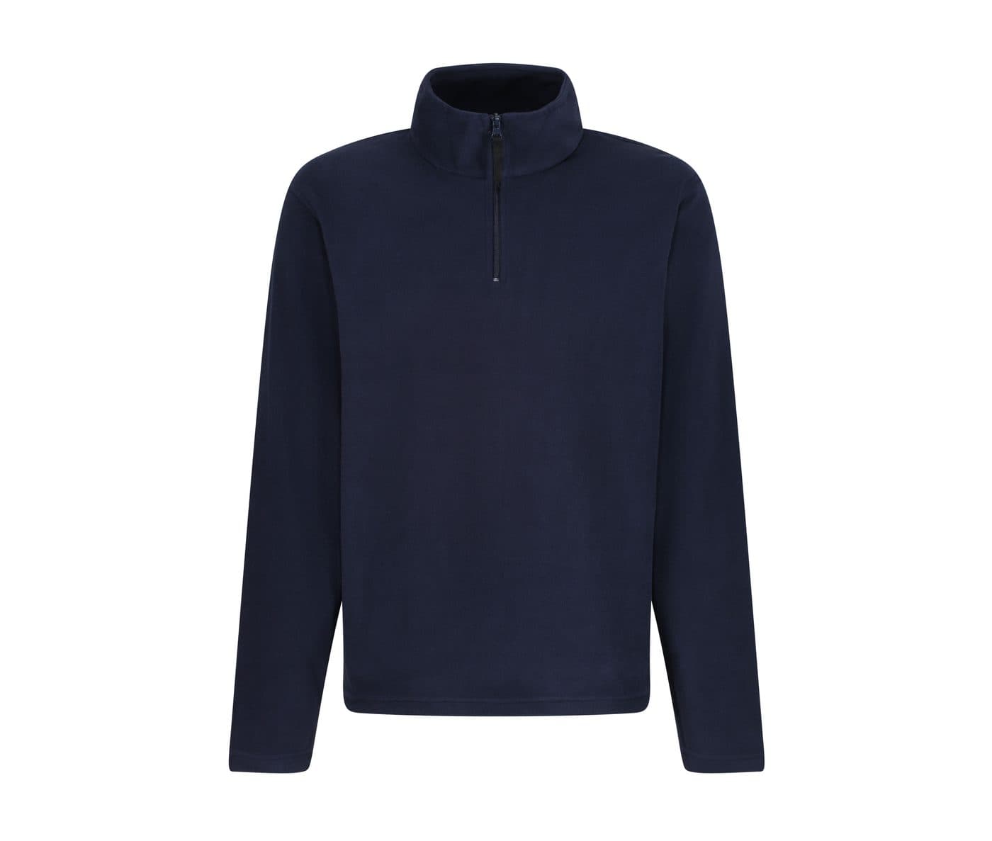 MICRO ZIP NECK FLEECE coloris Marine foncé