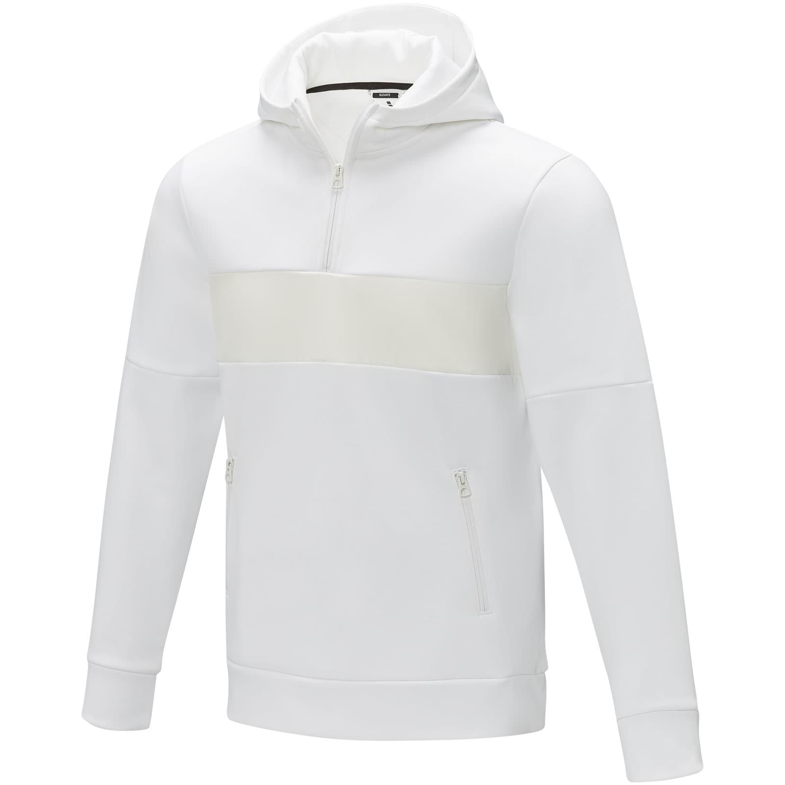 Sweat à capuche anorak à demi zip Sayan pour homme coloris Blanc