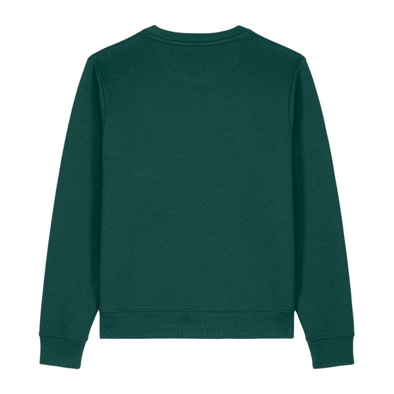 The Stella Thinker femme sweatshirt col rond coloris Vert Glazed