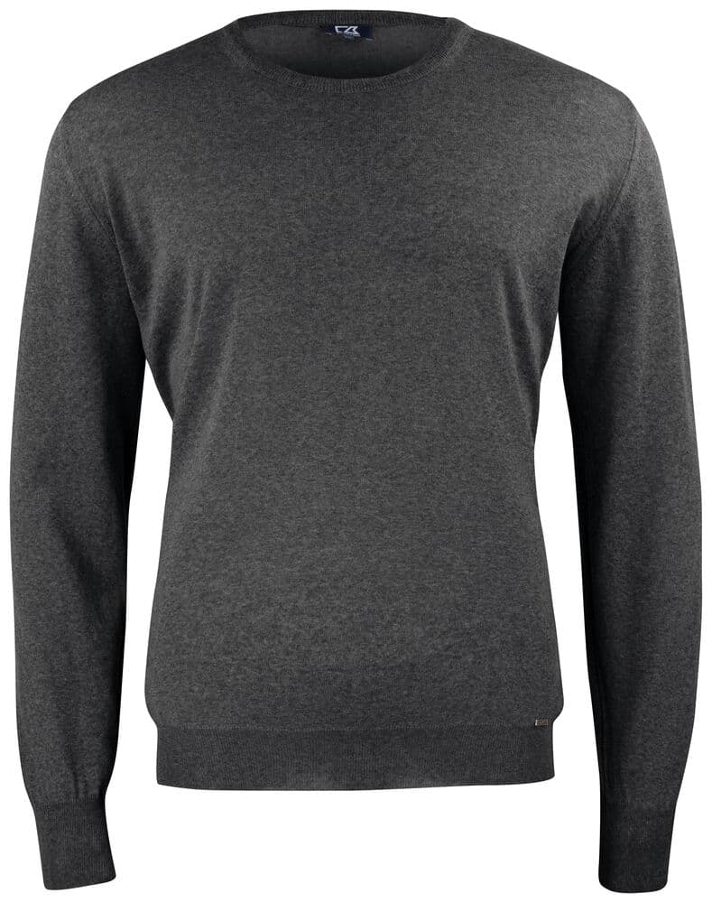 Pull col rond Cutter & Buck Kennewick homme coloris Anthracite chiné