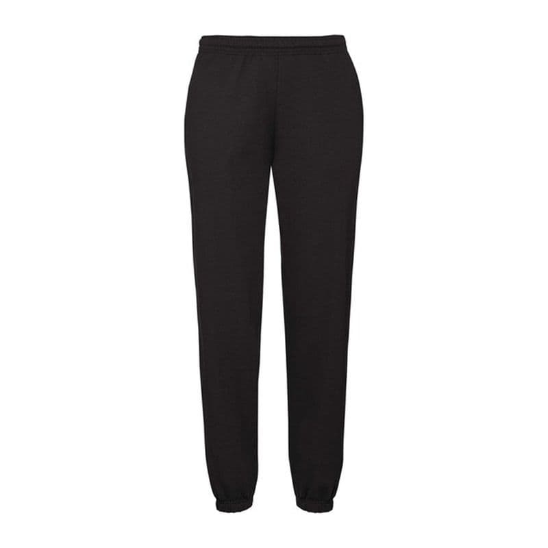 CLASSIC ELASTICATED CUFF JOG PANTS coloris Noir