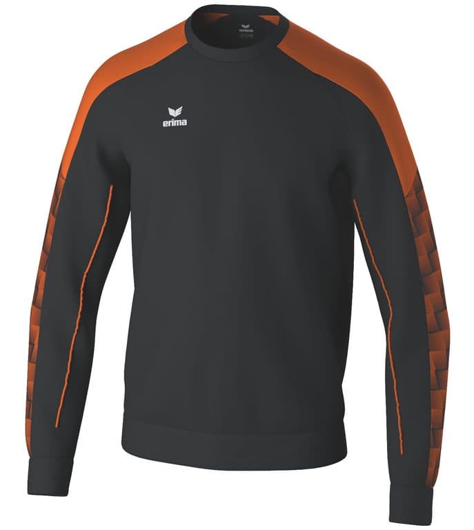 Sweat-shirt EVO STAR coloris Noir / Orange