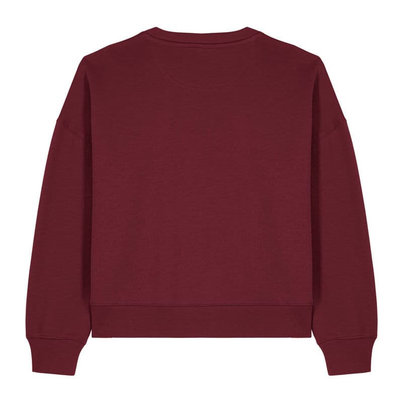 Stella Alma women's sweatshirt coloris Bordeaux