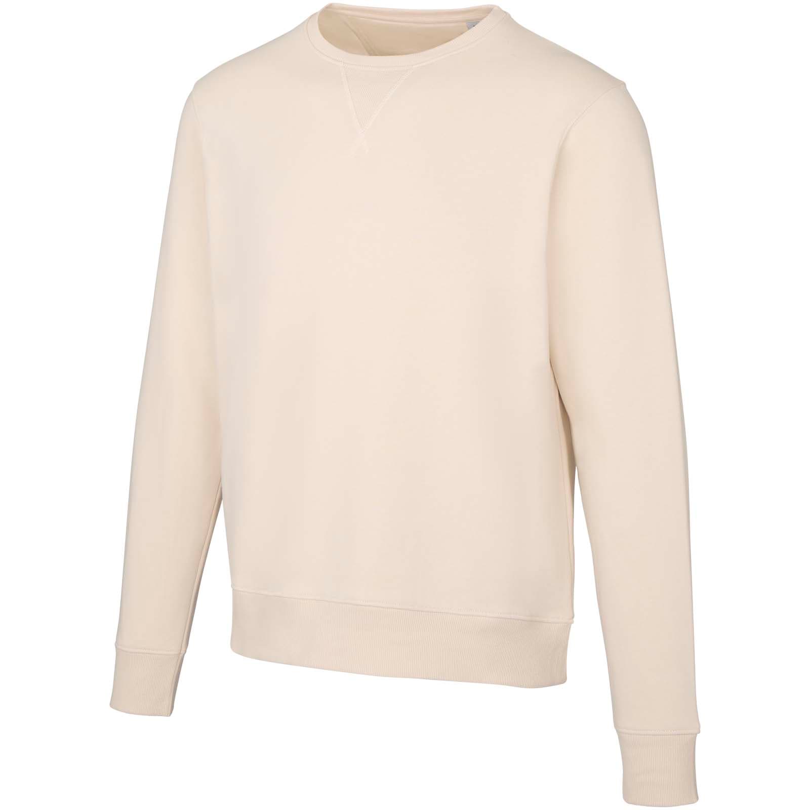Sweat shirt ras du cou unisexe de 300 g/m² Arora coloris Grès