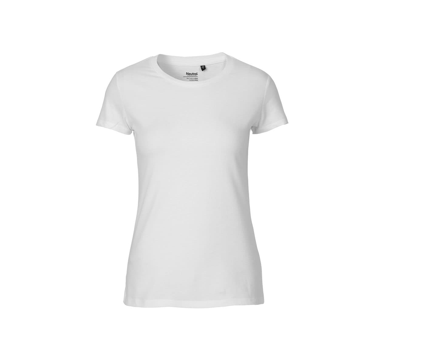 LADIES FIT T-SHIRT coloris Blanc