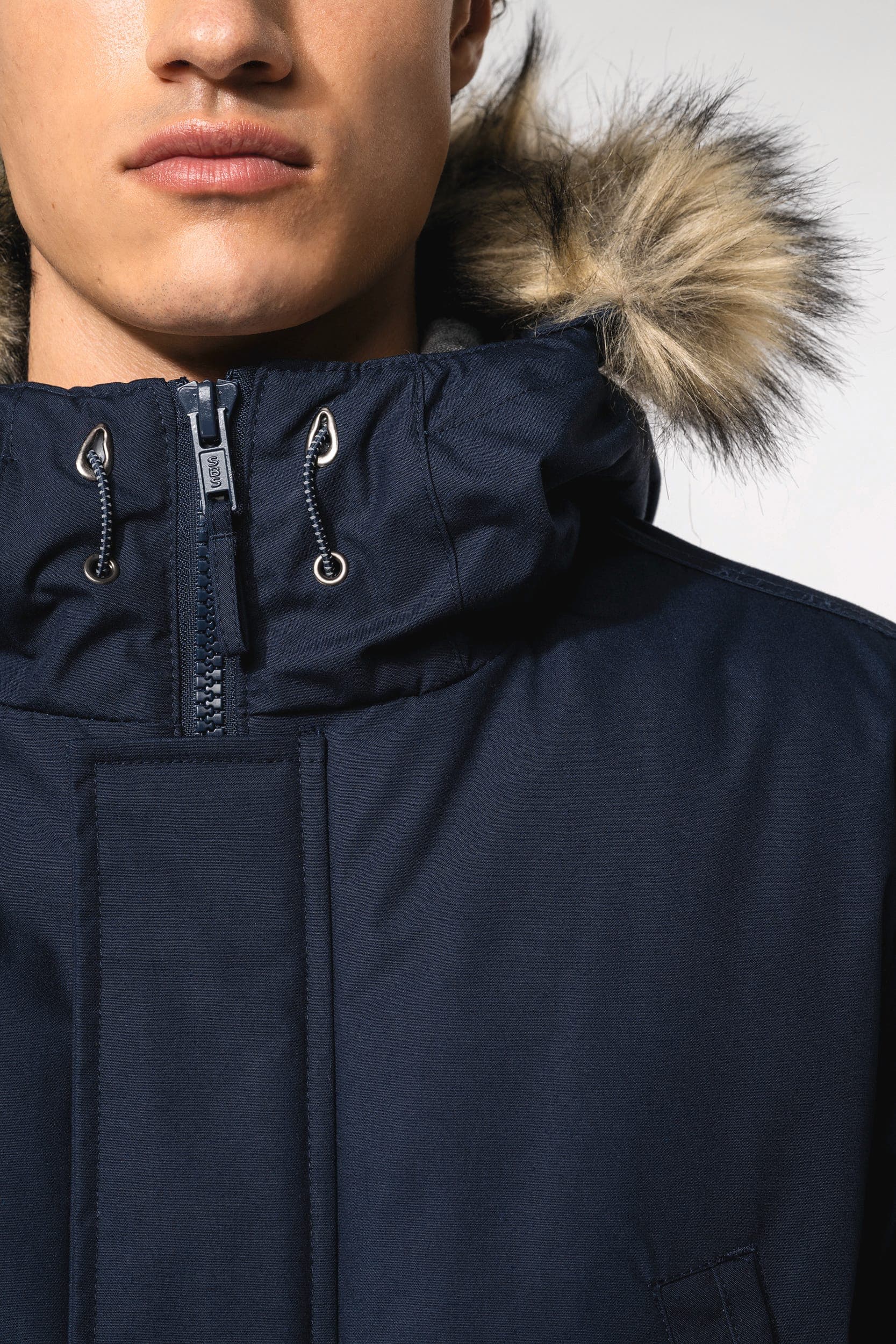 Parka grand froid en situation
