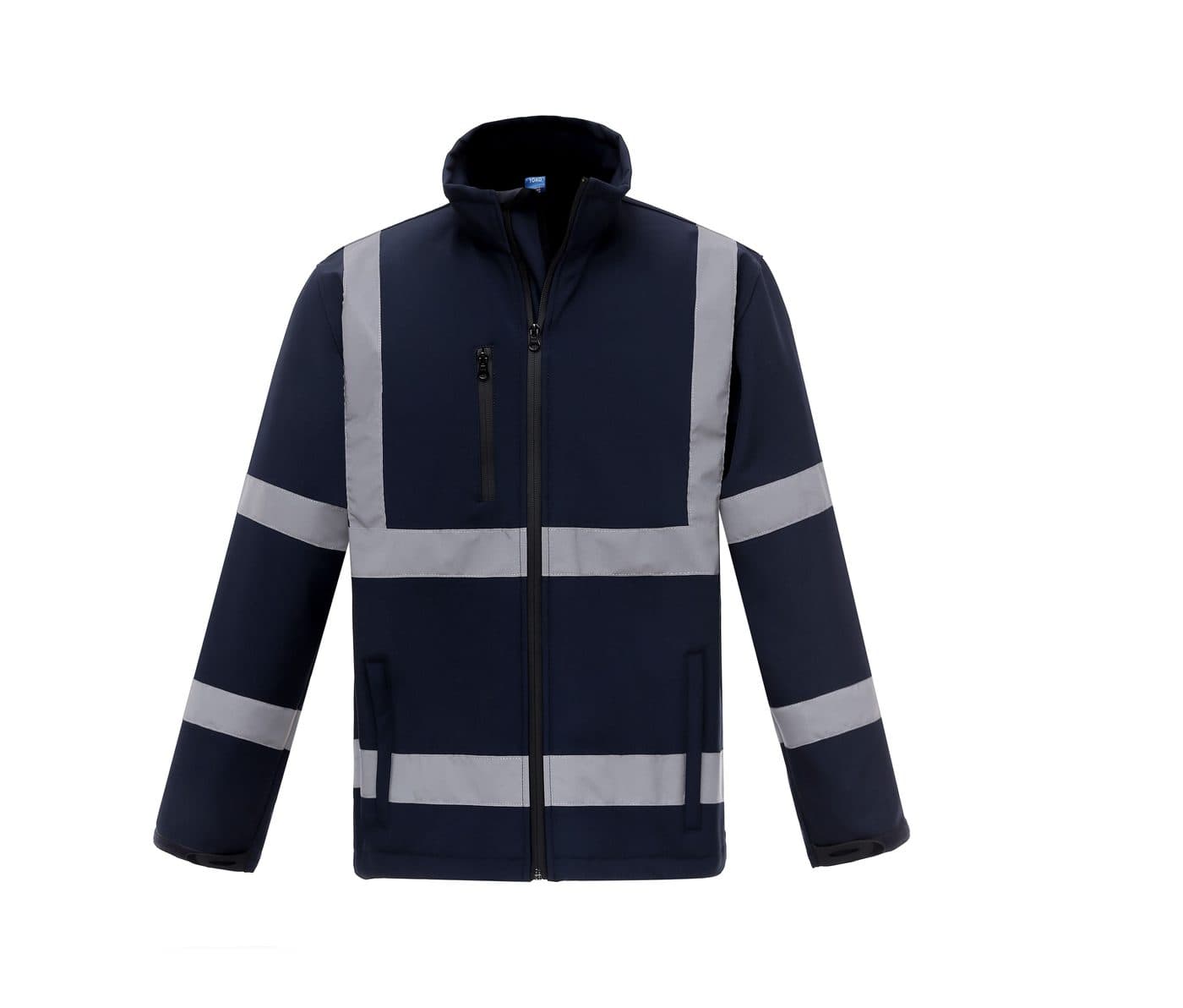 HI-VIS SOFTSHELL JACKET coloris Marine