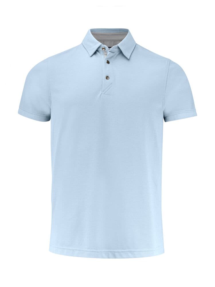 Polo Cutter & Buck Advantage Premium homme coloris Bleu céleste