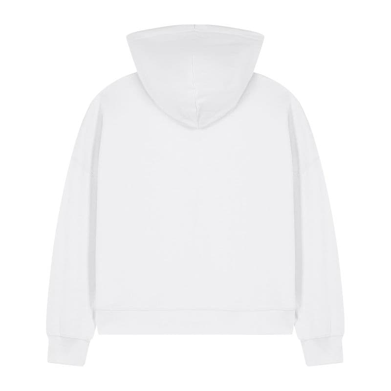 Stella Ida women's zip thru hoodie  coloris Blanc