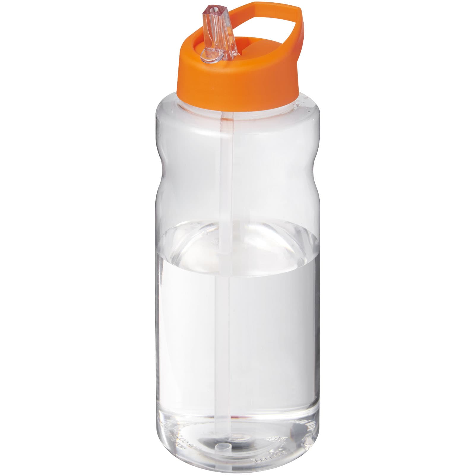 Bouteille de sport H2O Active® Big Base de 1 litre avec couvercle à bec verseur coloris Orange