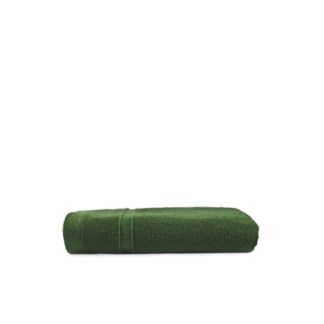RECYCLED CLASSIC TOWEL coloris Vert bouteille