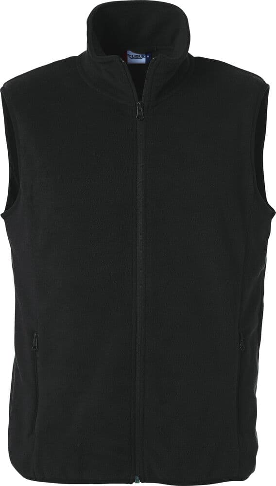 Clique Basic Polar Fleece Vest coloris Noir